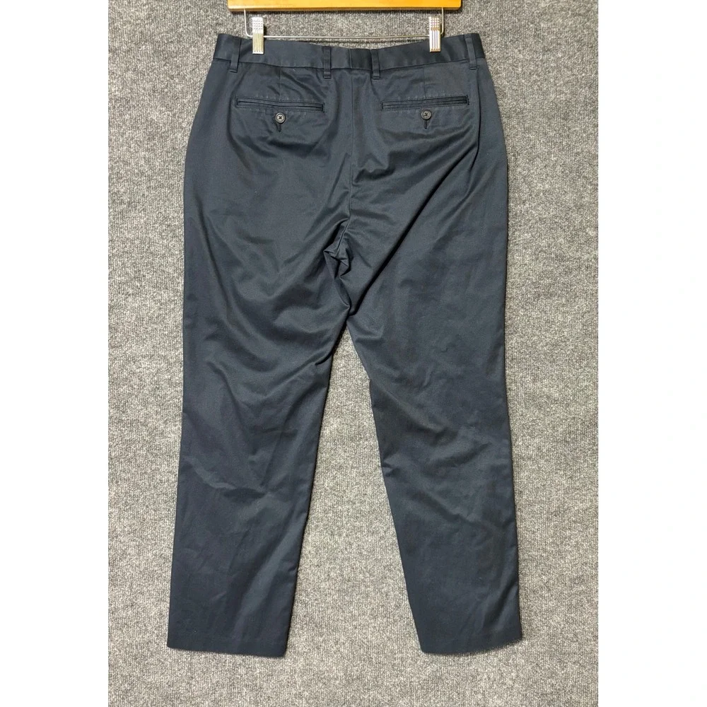 Bonobos Weekday Warrior Monday Straight Fit Pants Mens 33x30 Navy Blue Chino